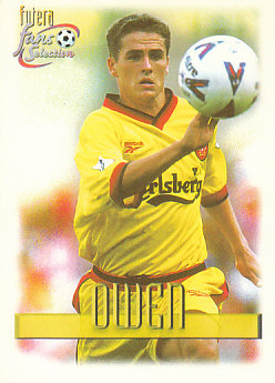 Michael Owen Liverpool 1999 Futera Fans' Selection #86